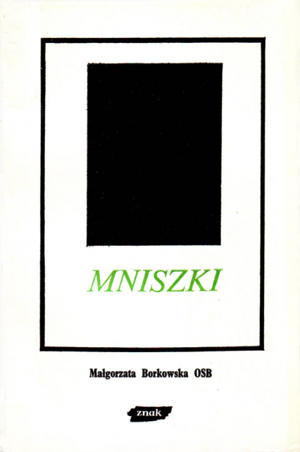 Mniszki - s. Małgorzata Borkowska OSB  | okładka