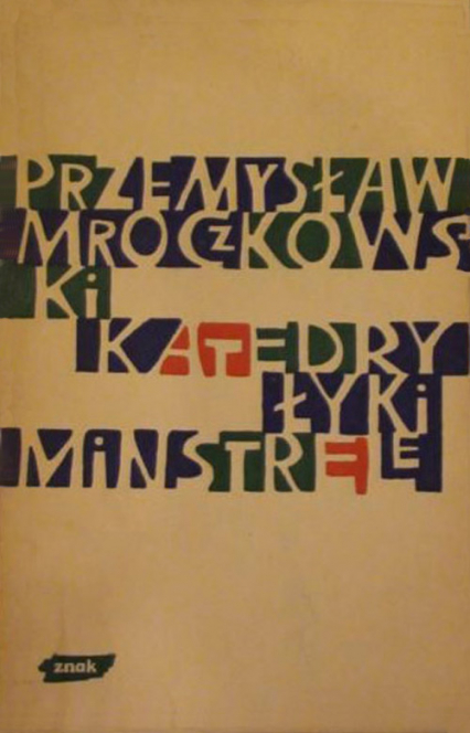 Katedry, łyki, minstrele - Przemysław Mroczkowski  | okładka