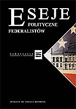 Eseje polityczne federalistów -  | okładka