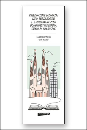 Zakładka "Cień wiatru" - | okładka