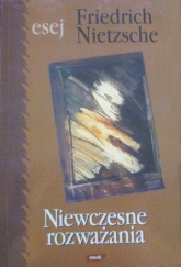 Niewczesne rozważania - Fryderyk Nietzsche  | mała okładka