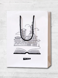 Torba prezentowa na książki (średnia) -  | mała okładka