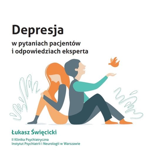 Okładka: "Depresja w pytaniach pacjentów i odpowiedziach eksperta"